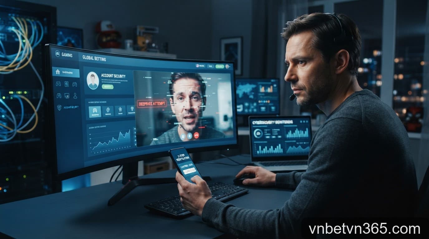 Cảnh báo an ninh mạng 2026: Bảo vệ tài khoản cá cược trước làn sóng tấn công Deepfake