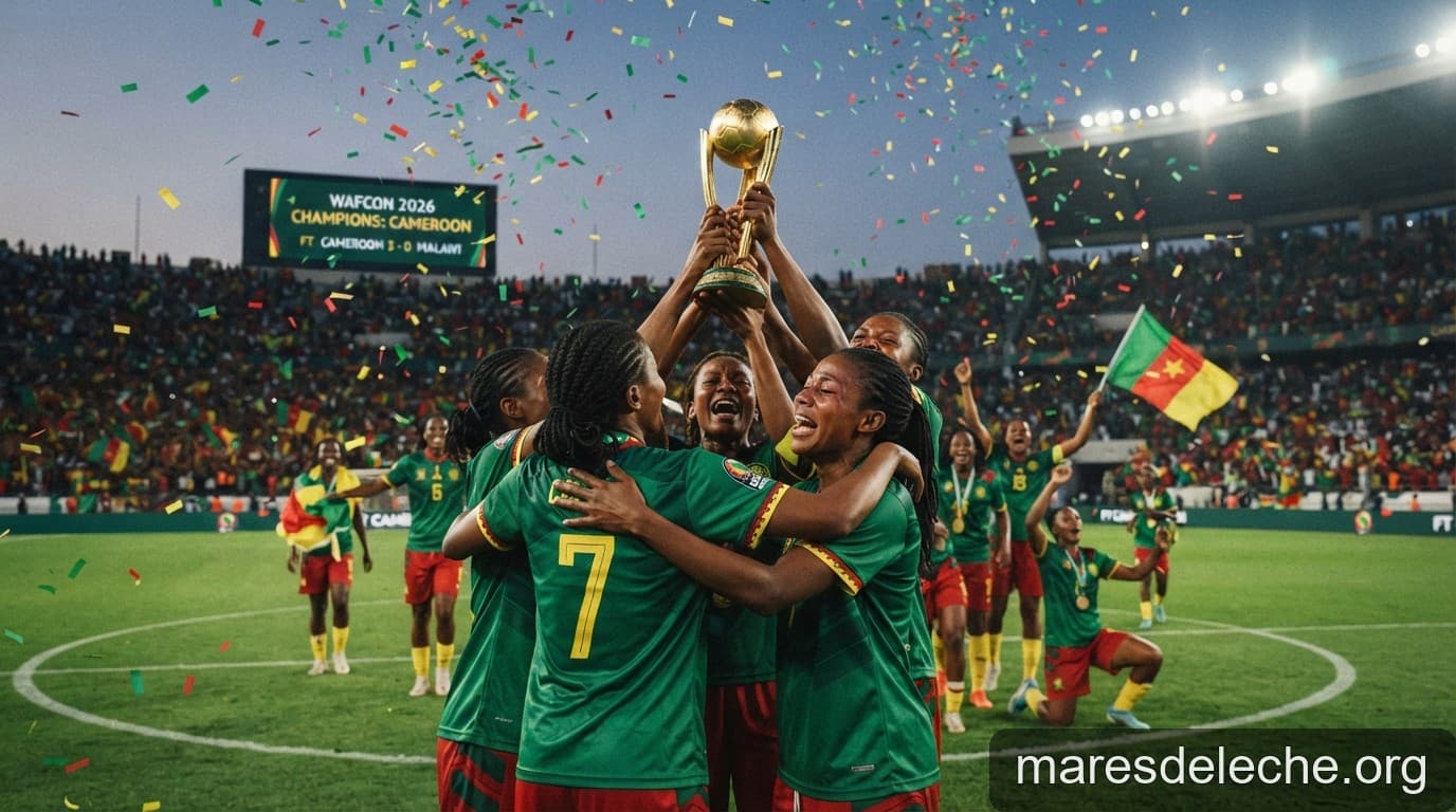Cameroon lên ngôi hậu WAFCON 2026: Hành trình kỳ tích từ đội bóng không được đánh giá cao