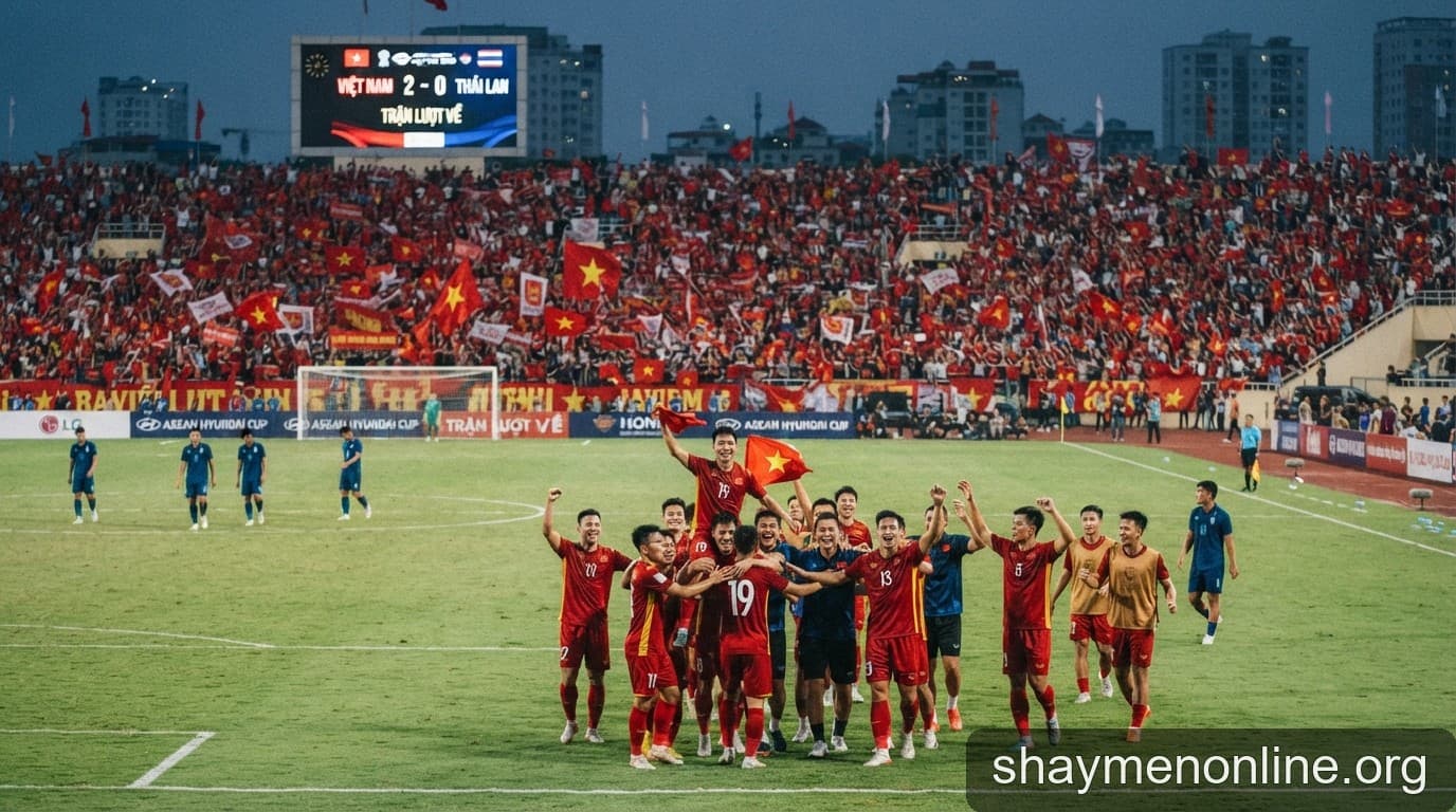 Chung kết ASEAN Hyundai Cup 2026: Việt Nam nắm lợi thế 2-0 trước trận lượt về tại Hà Nội