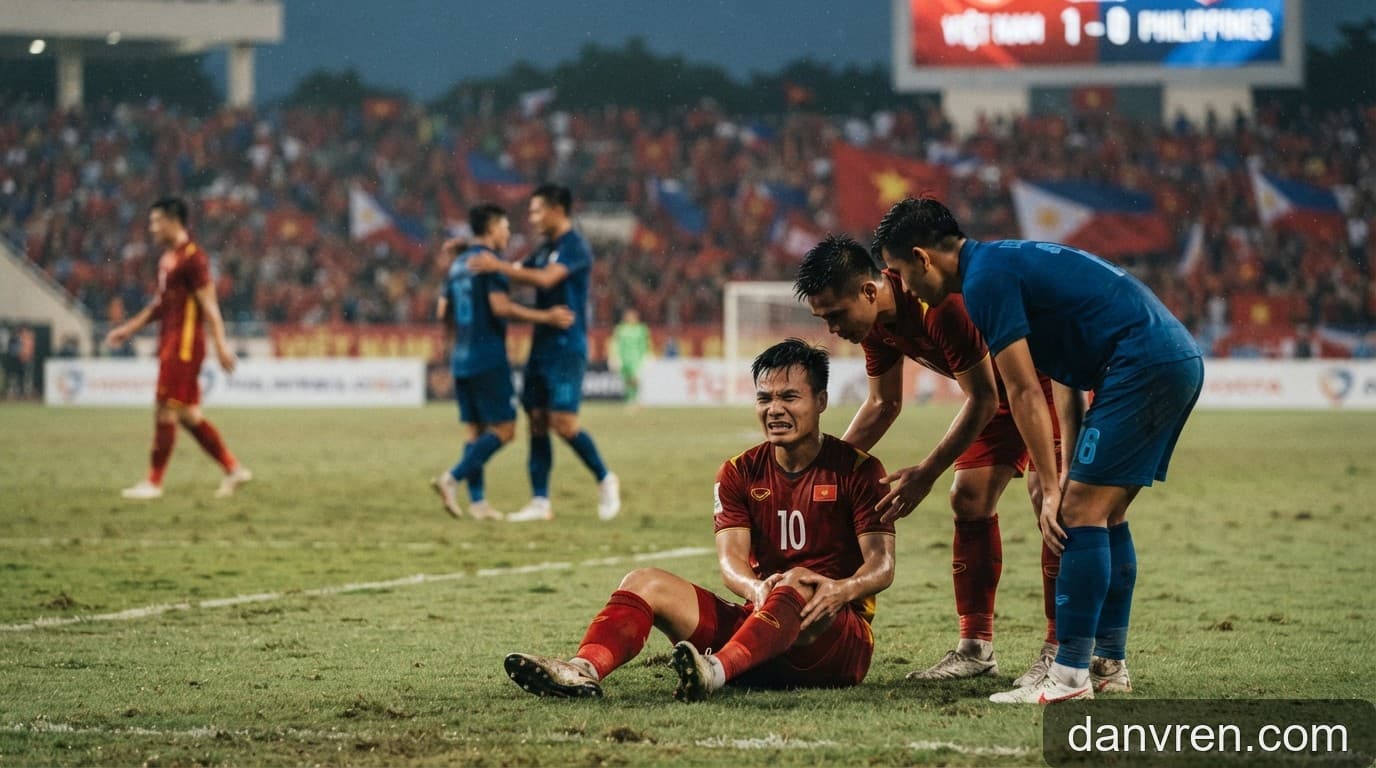 Việt Nam 1-0 Philippines: Chiến thắng nhọc nhằn và lời cảnh báo từ chấn thương của Xuân Son