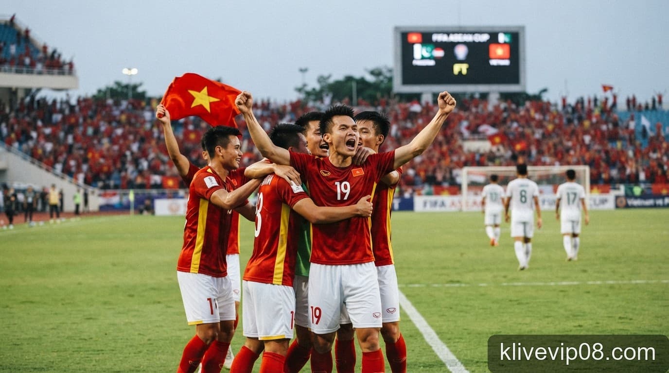 Klive điểm tin: ĐT Việt Nam ngược dòng hạ Pakistan, sẵn sàng cho trận tranh hạng 3 FIFA ASEAN Cup