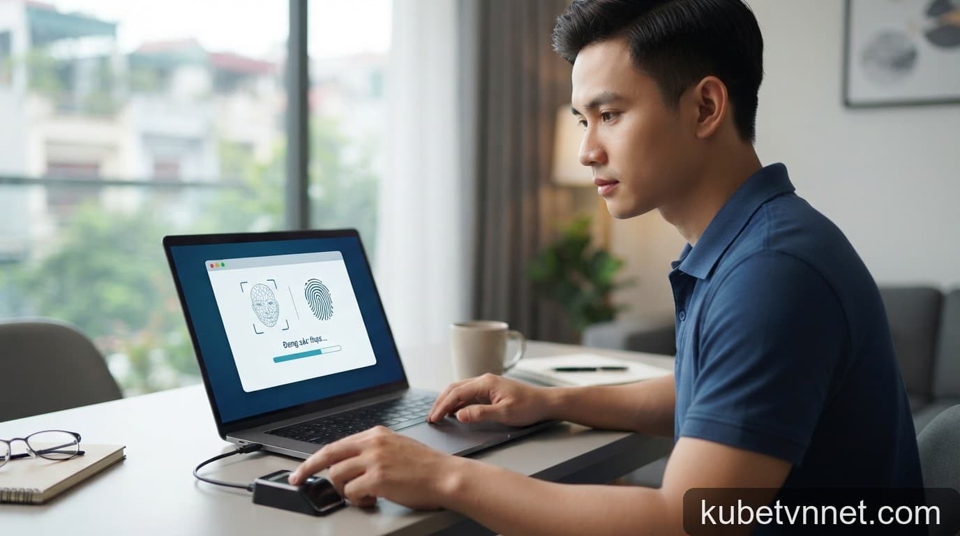 Xác thực sinh trắc học trong cá cược 2026: Lớp phòng thủ bắt buộc trước gian lận số