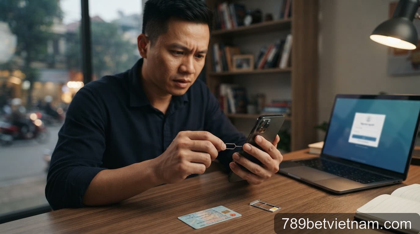 Cảnh báo: Rủi ro khóa tài khoản VNeID do SIM không chính chủ và tác động đến bảo mật cá cược