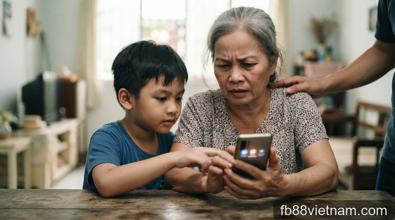 Cảnh báo: Thủ đoạn lừa đảo 'kích hoạt VNeID' cho trẻ em và người cao tuổi