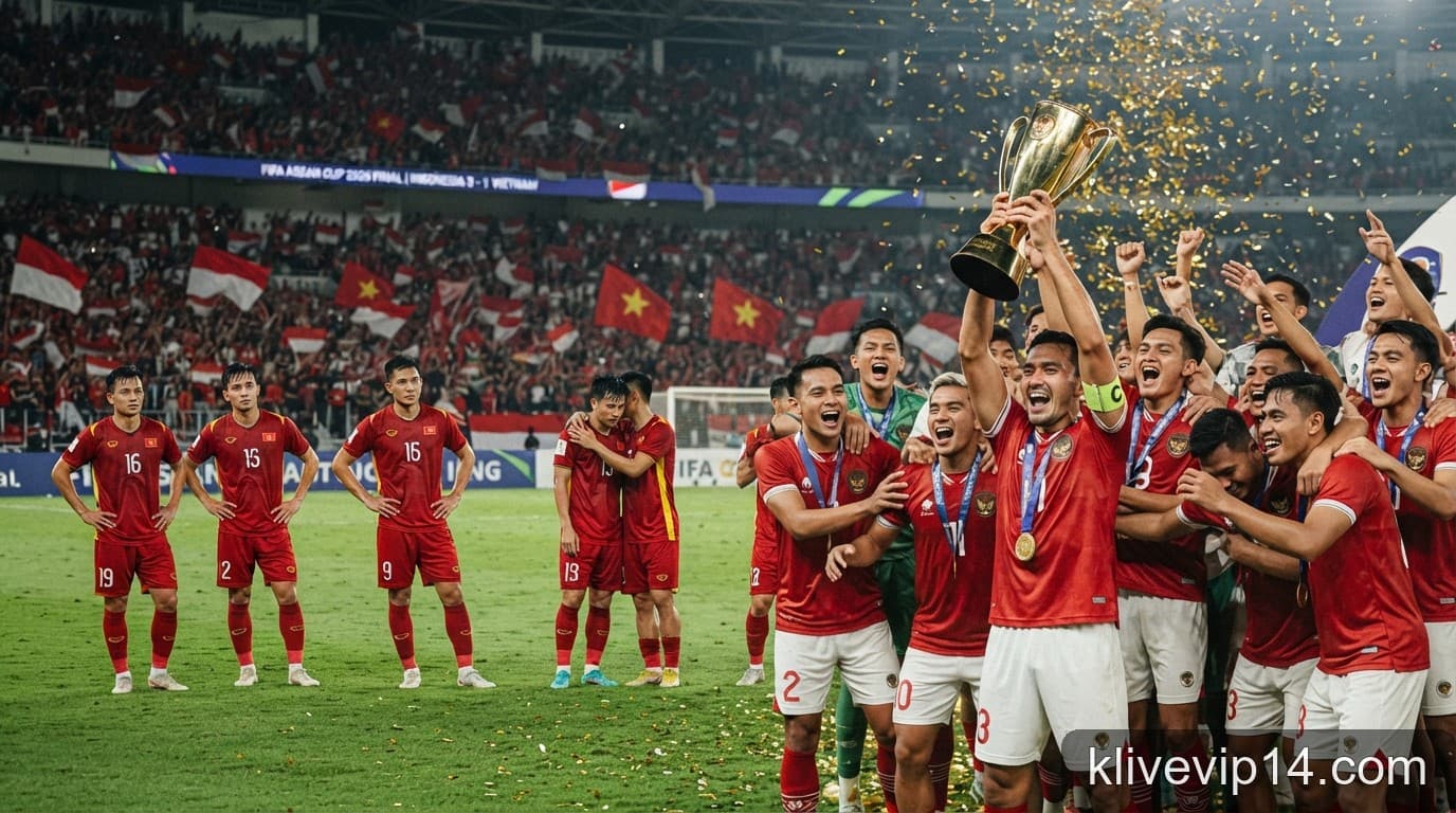 Nhìn lại hành trình FIFA ASEAN Cup 2026: Indonesia lên ngôi, bài học cho bóng đá Việt Nam