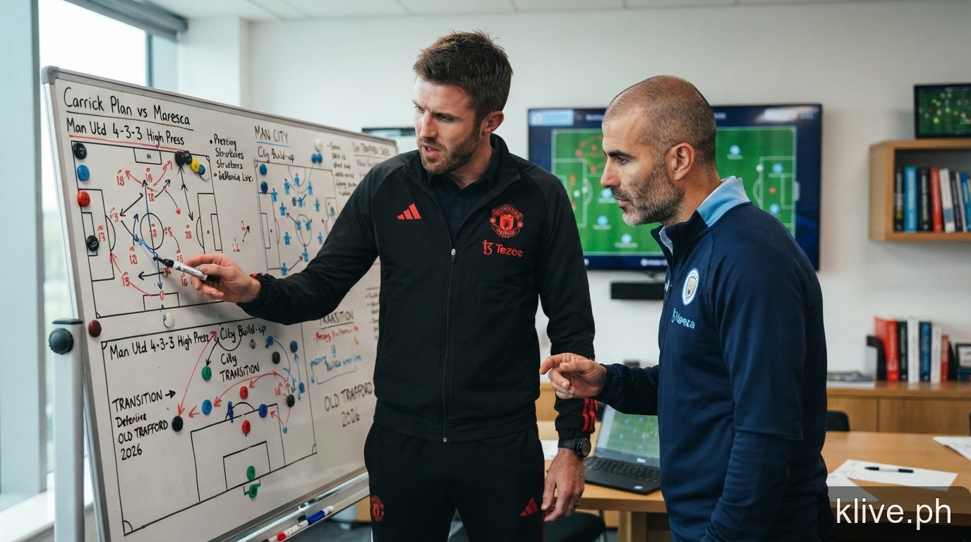 Derby Manchester 2026: Michael Carrick và Enzo Maresca đối đầu trong cuộc chiến chiến thuật tại Old Trafford - 2